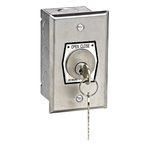 thumbnail image 2 of Uxcell Key Switch Lock - On/Off SPST For Access Control Exit Door Release, With 2 Keys 2 of 5